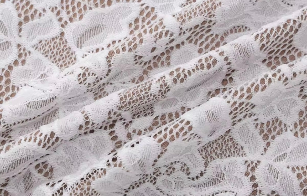 Lace Slip Long Dress – Floral Embroidery Backless Party Wear