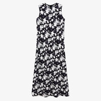 Satin Maxi Dress Set with Knitted Top – Spring Summer Style