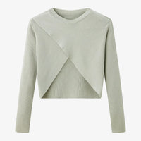 Satin Maxi Dress Set with Knitted Top – Spring Summer Style