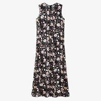 Satin Maxi Dress Set with Knitted Top – Spring Summer Style